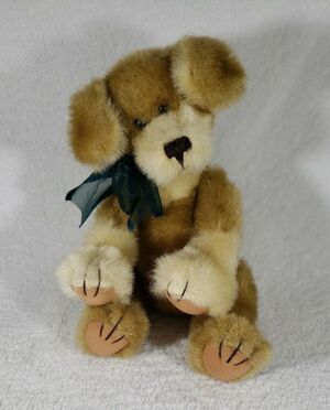 Fiesta Muffin TC Dawson Jointed Stuffed Plush Dog 8" T10809 Ages 3+ Vintage T.C.